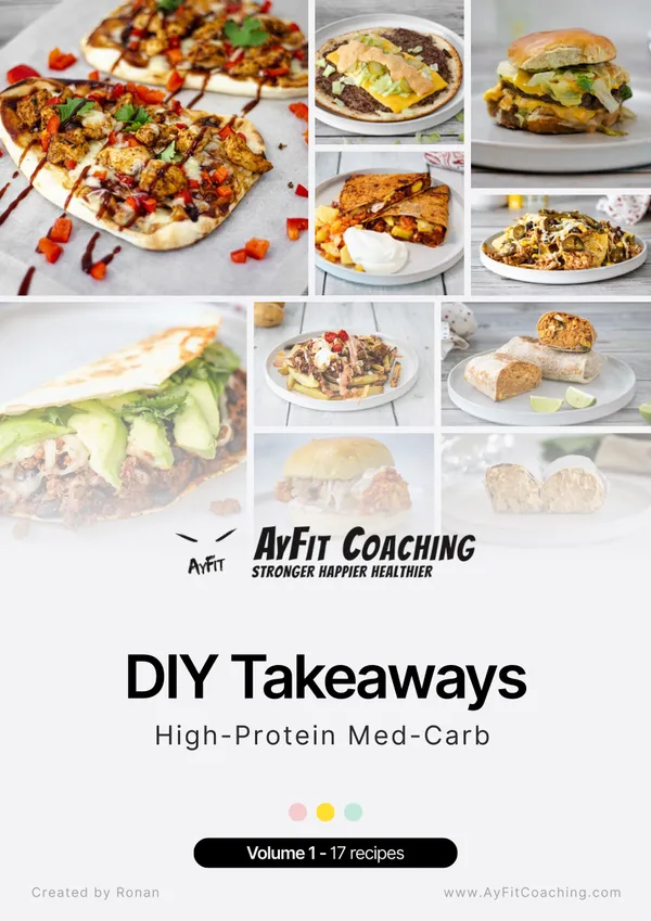 DIY Takeaways recipe book cover