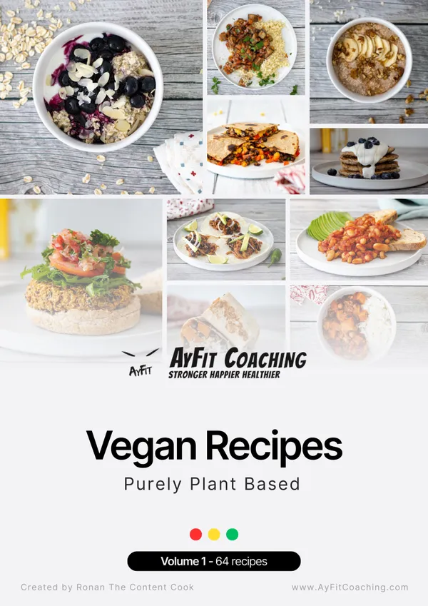 Vegan Recipes book cover